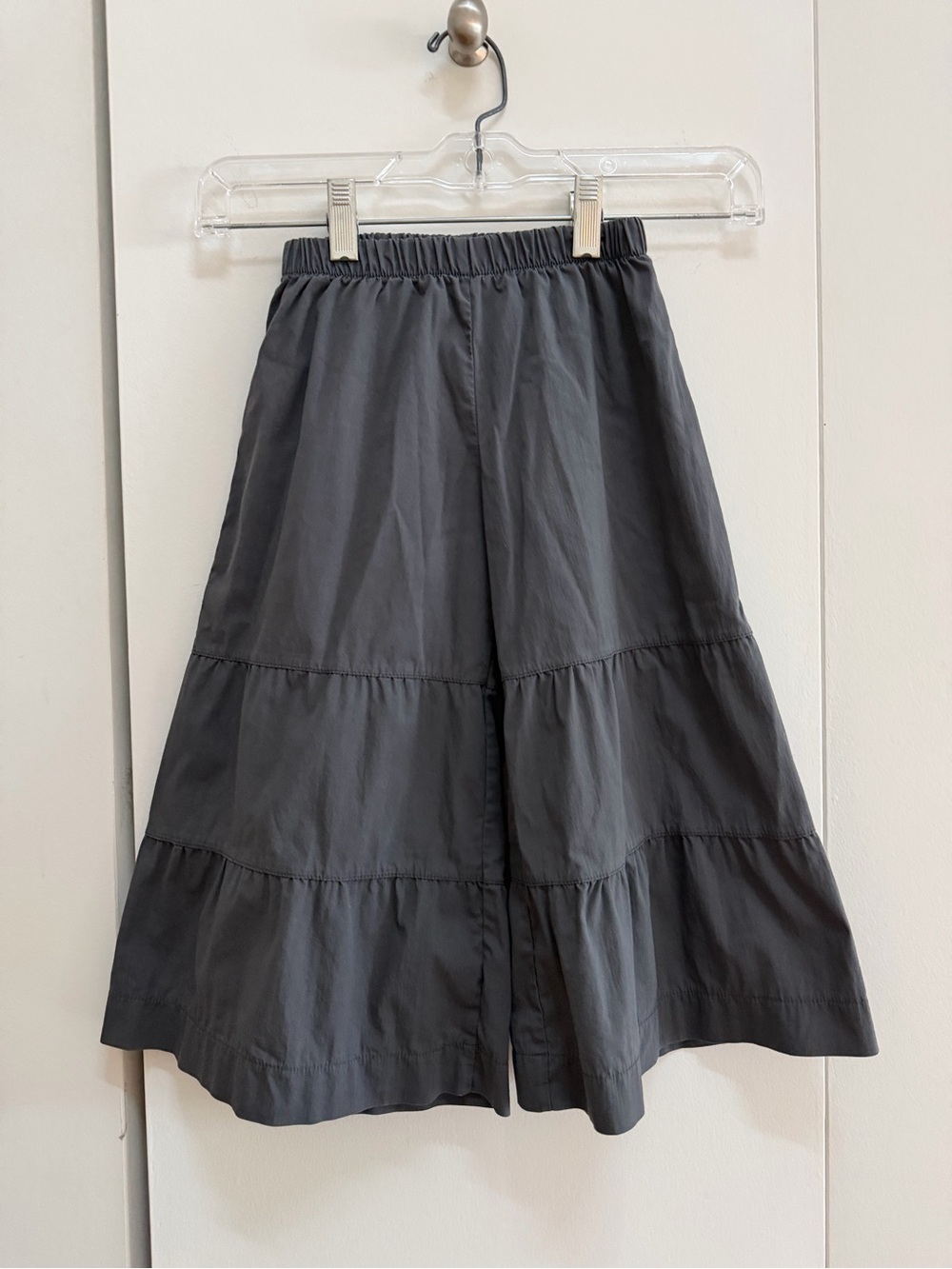 Bisous XXX Girls’s Wide-Leg Cotton Crop Pants